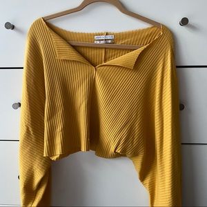 Urban Outfitters Split-neck Top